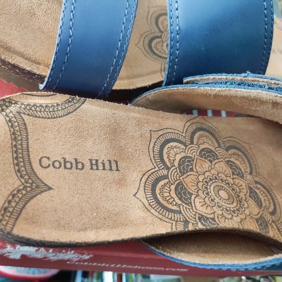 Cobb Hill trinity slide flat slipper grey women's size 10M eur 41.5 - Picture 3 of 8